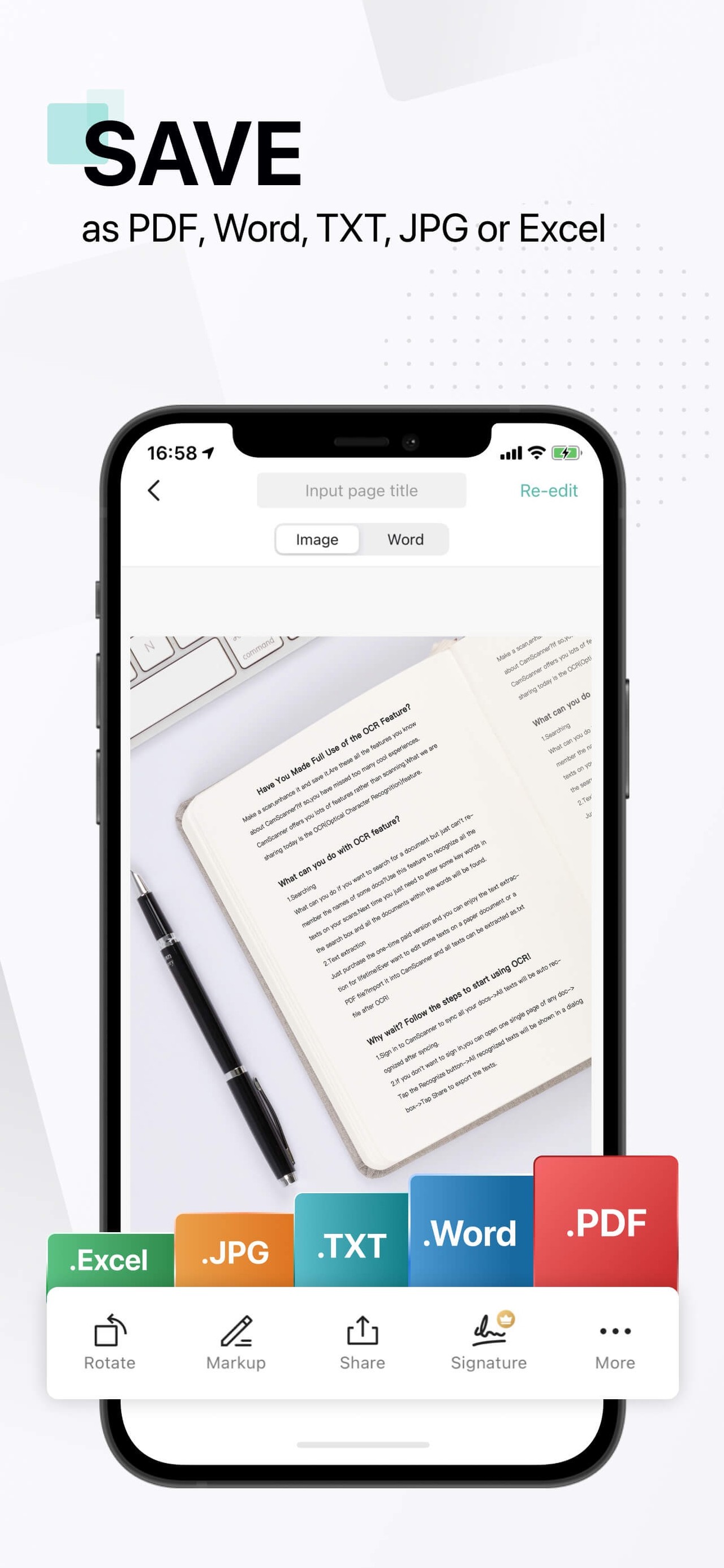 CamScanner - PDF Scanner App iPhone screenshot 3