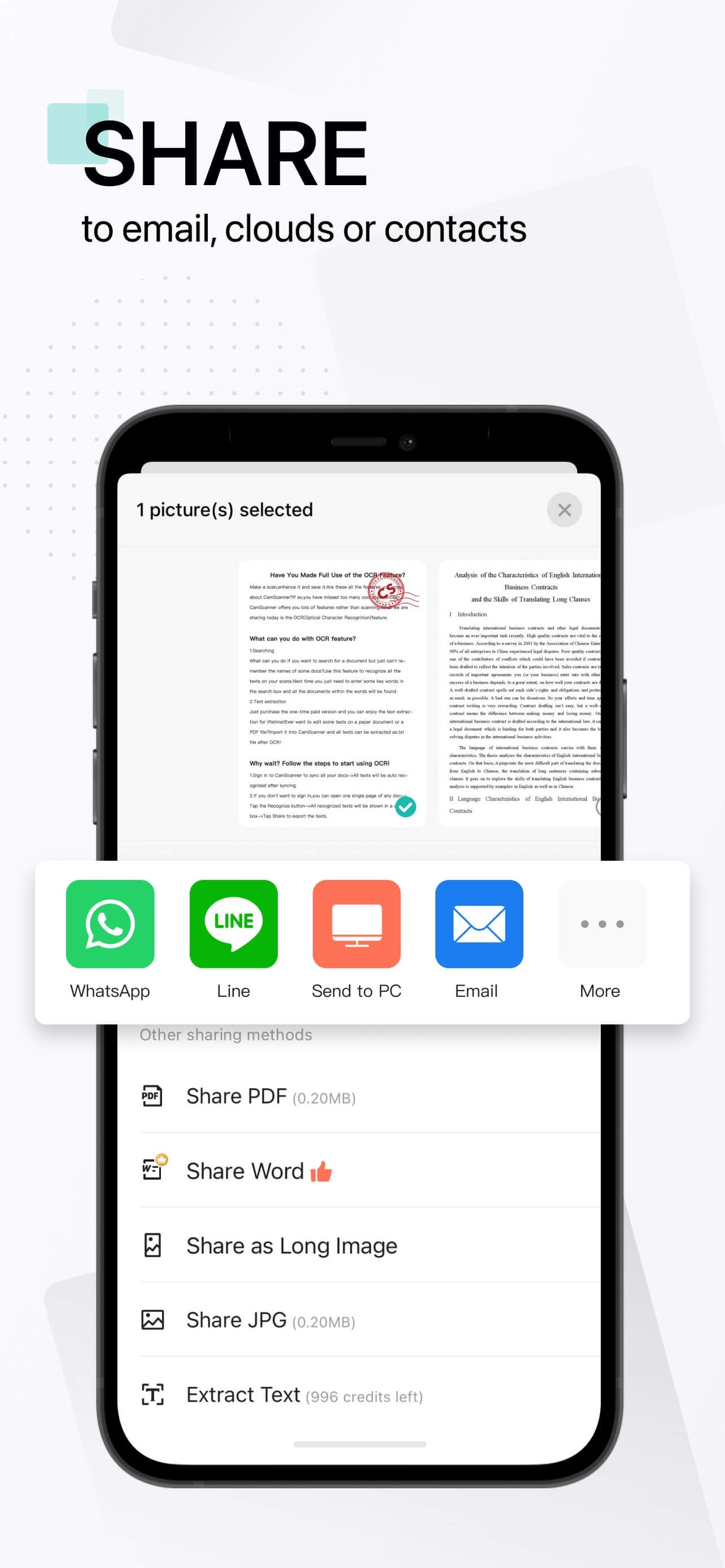 CamScanner - PDF Scanner App iPhone screenshot 4