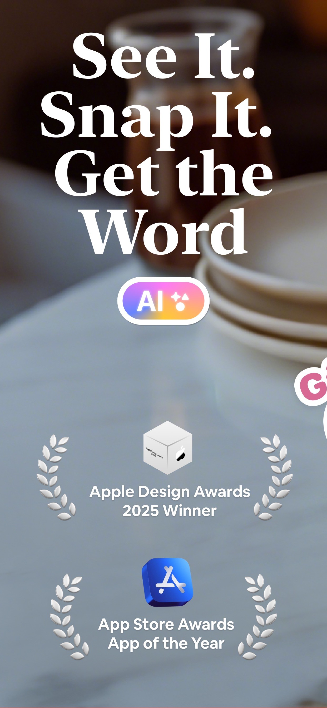 CapWords AI: Photo Vocabulary iPhone screenshot 2