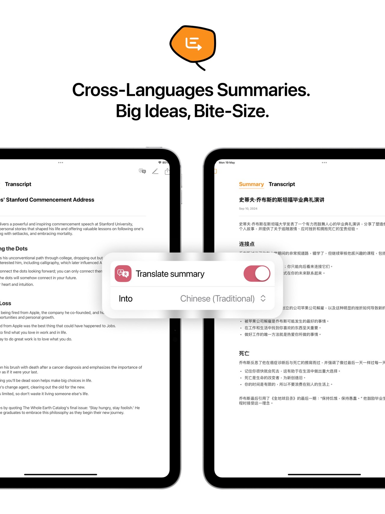 Capy - AI Meeting Translator iPad screenshot 3