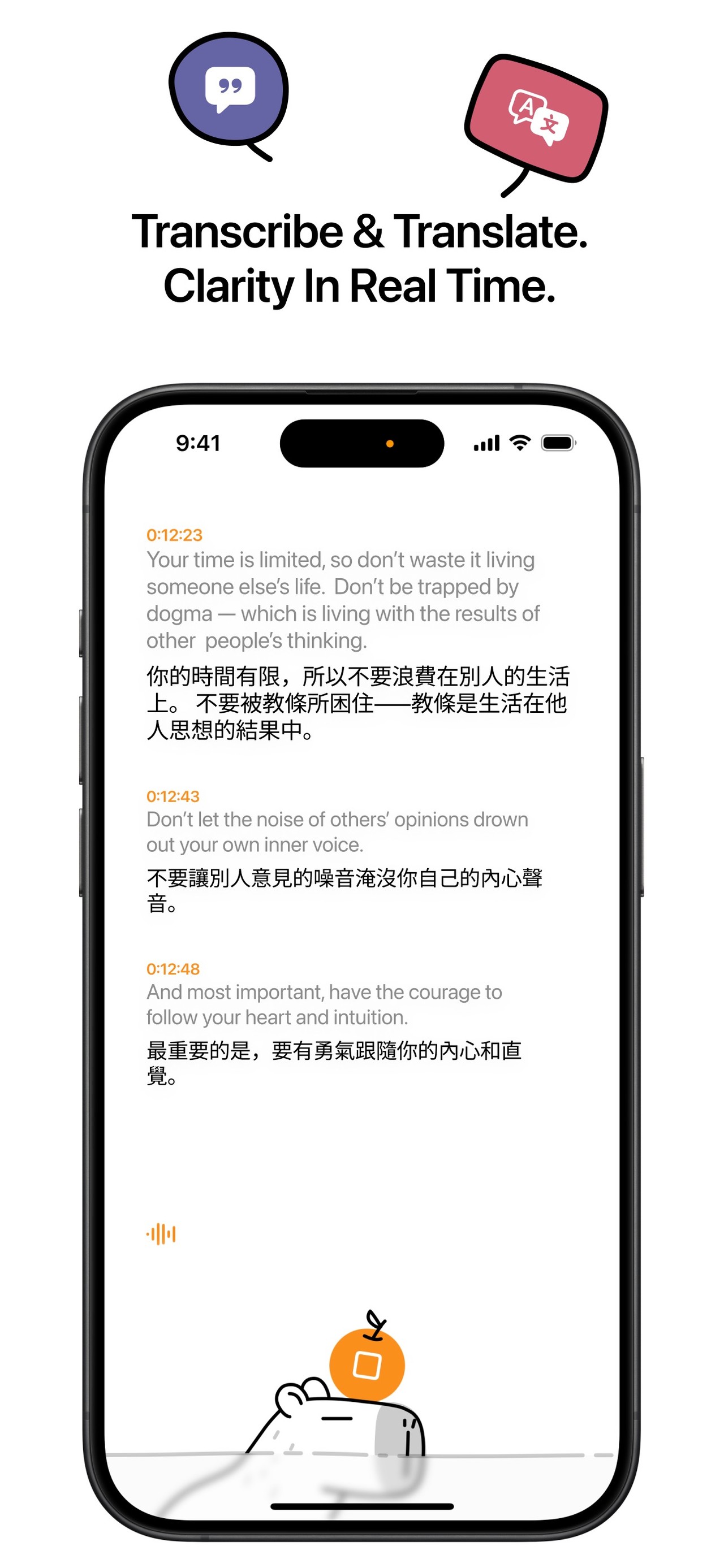 Capy - AI Meeting Translator iPhone screenshot 2