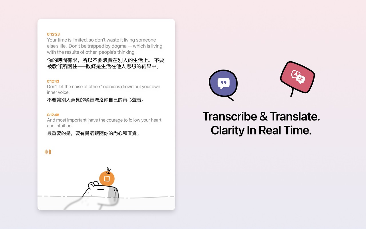 Capy - AI Meeting Translator Mac screenshot 2