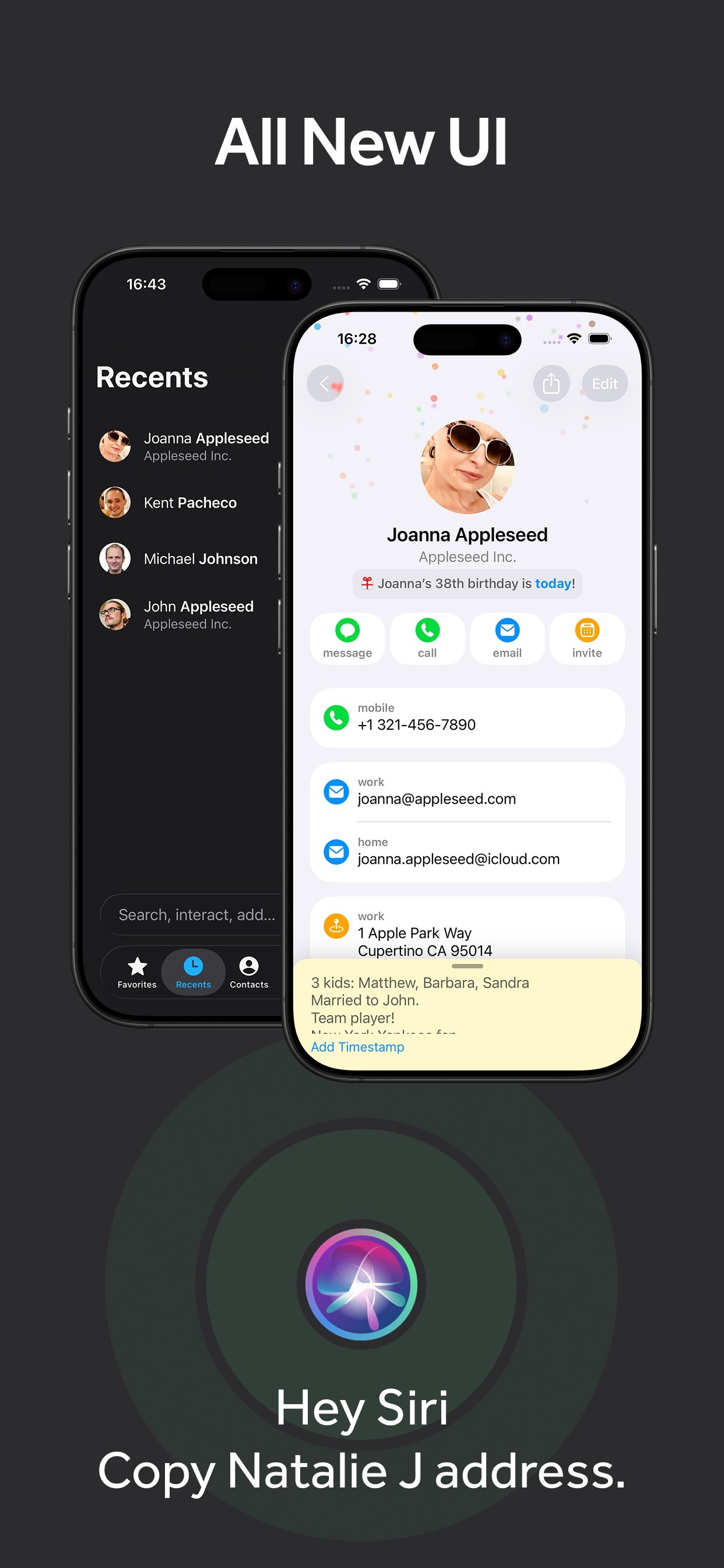 Cardhop Contacts iPhone screenshot 4