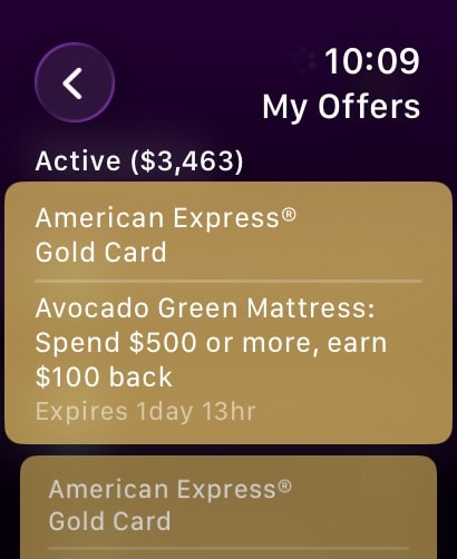 CardPointers for Credit Cards Apple Watch screenshot 6