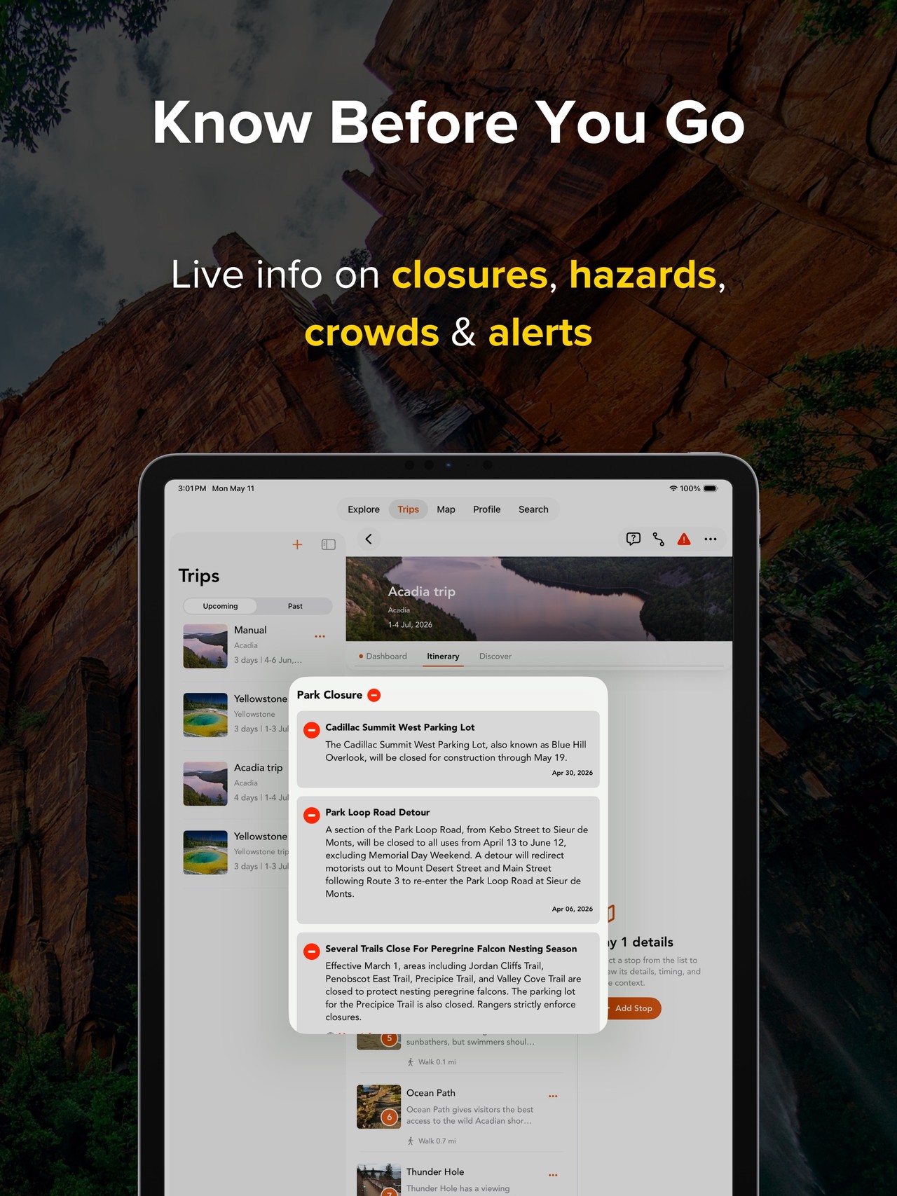 Chimani: National Parks iPad screenshot 4