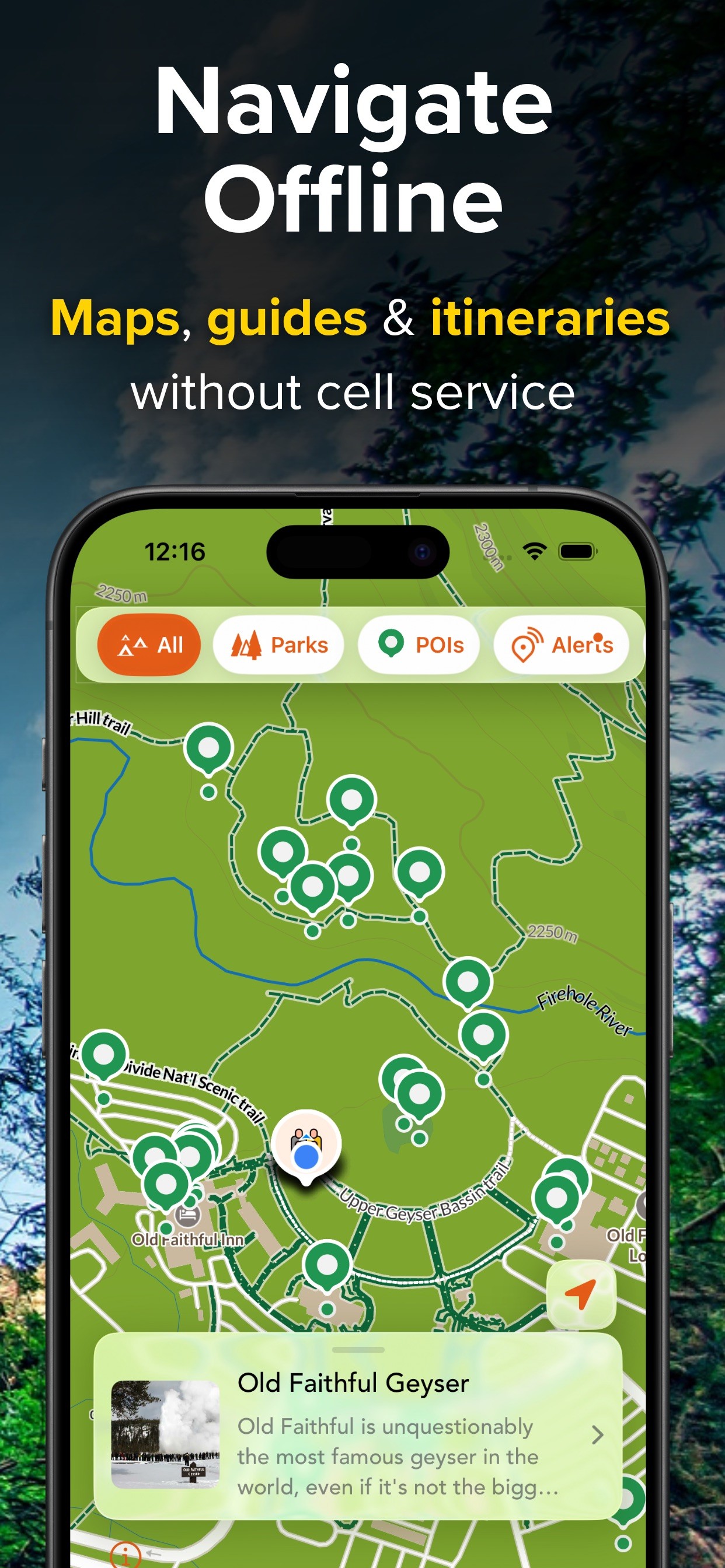 Chimani: National Parks iPhone screenshot 5