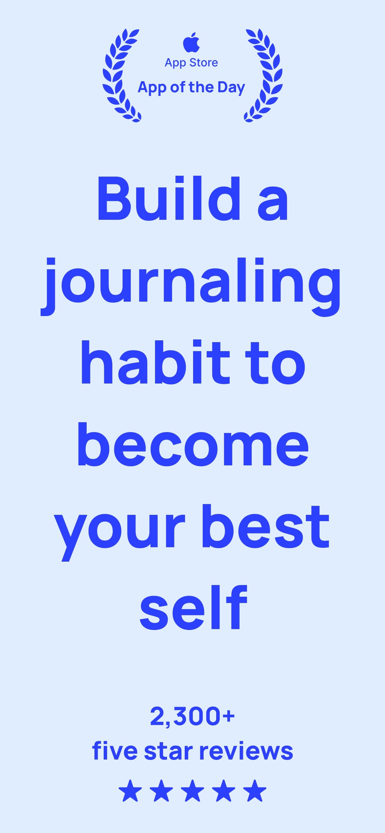 Clearful - Journal & Diary iPhone screenshot 1