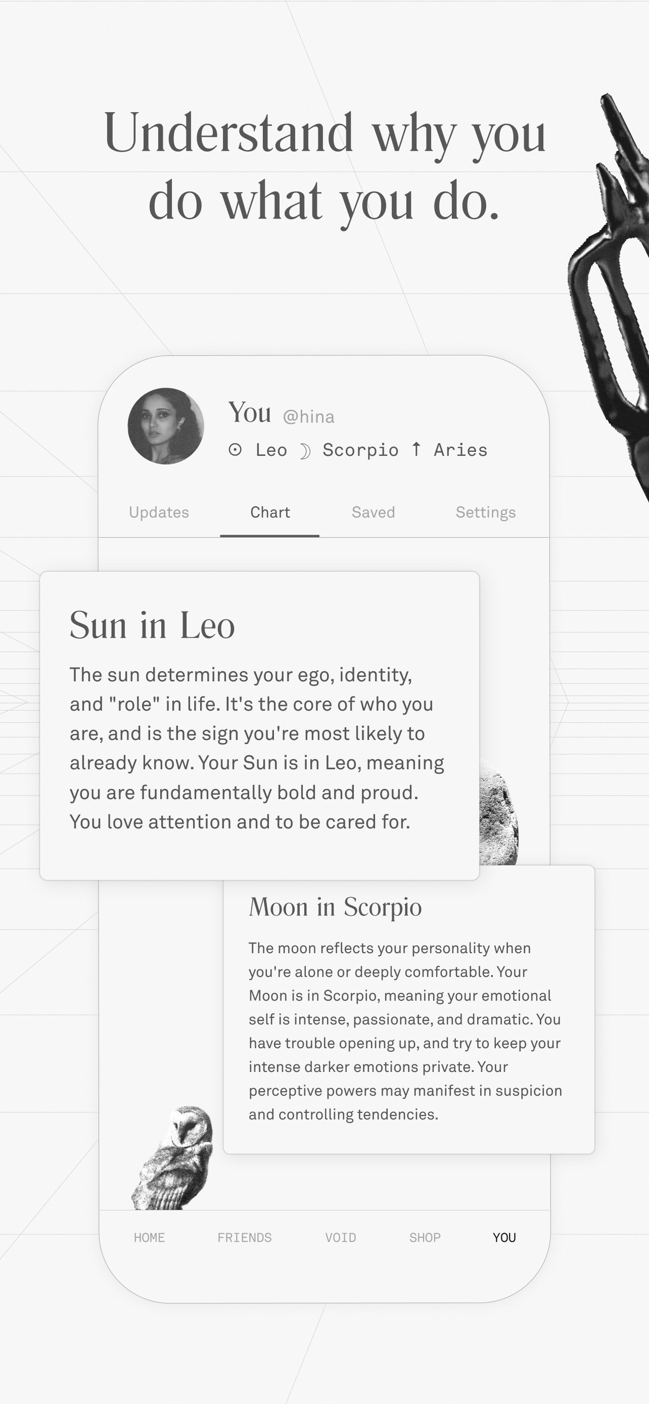 Co–Star Personalized Astrology iPhone screenshot 2