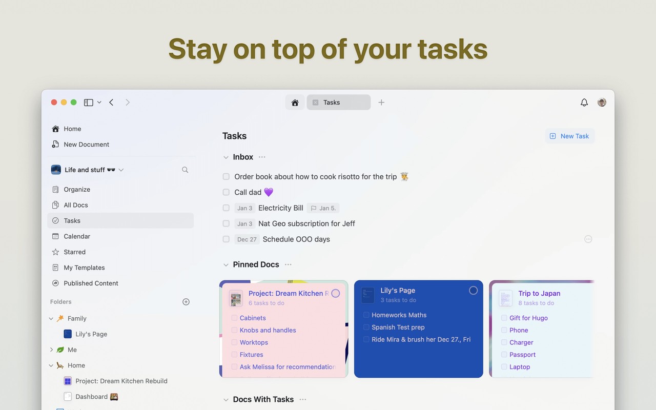 Craft: Notes, Documents, AI Mac screenshot 3