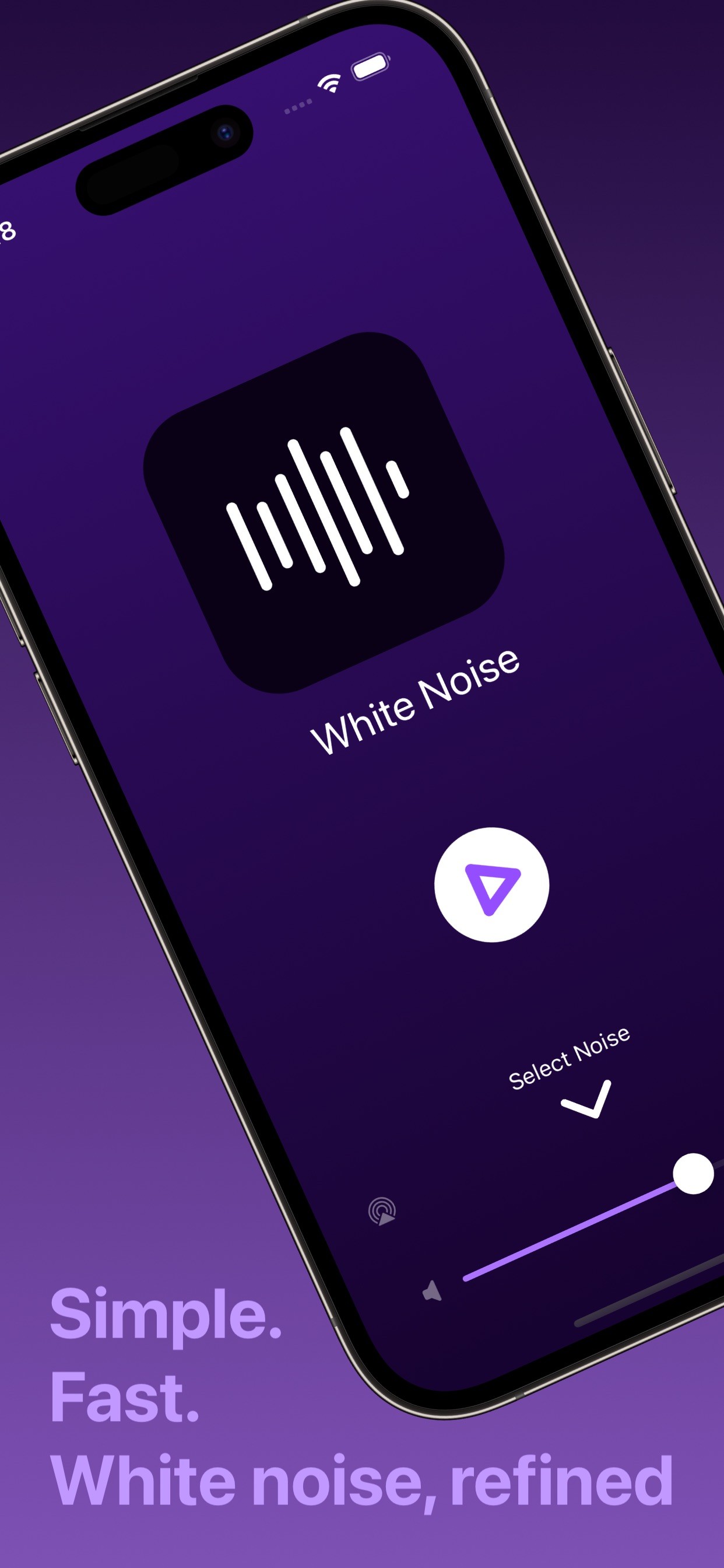 Dark Noise: Ambient Sounds iPhone screenshot 1