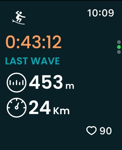 Dawn Patrol Apple Watch screenshot 2