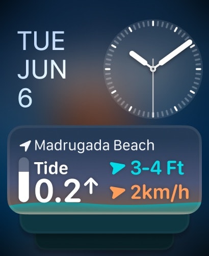Dawn Patrol Apple Watch screenshot 3