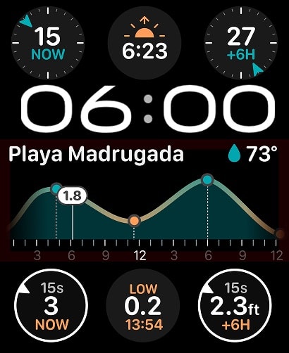 Dawn Patrol Apple Watch screenshot 5