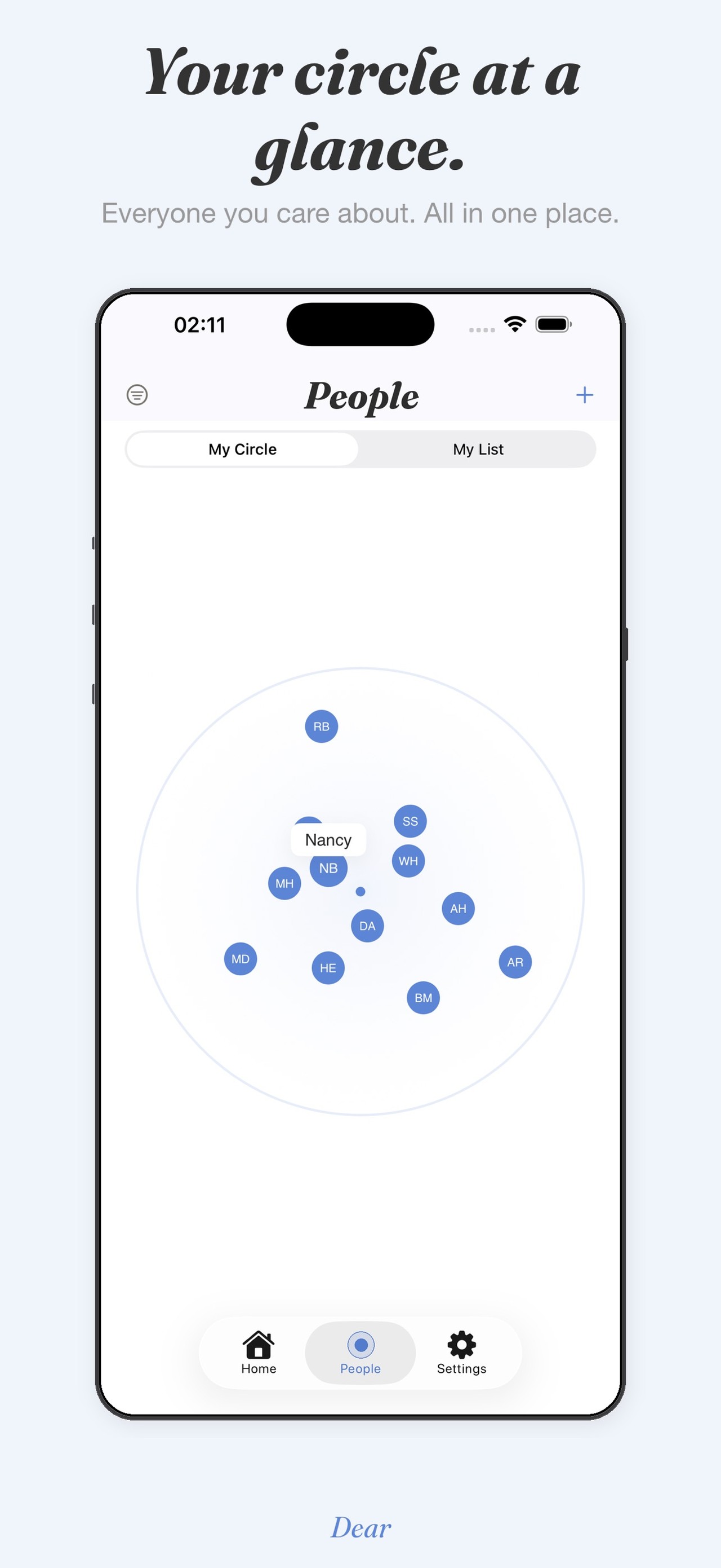 Dear: Stay in Touch iPhone screenshot 6