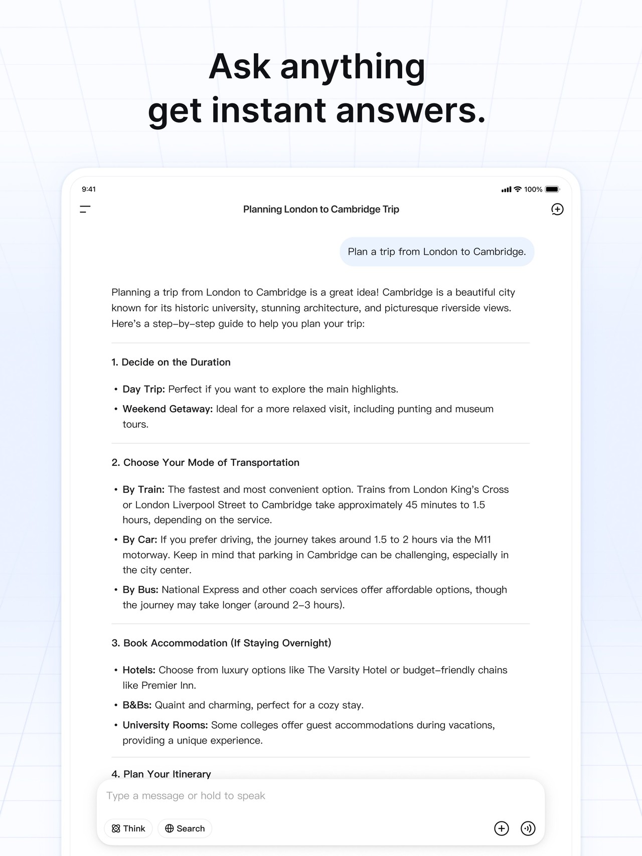 DeepSeek - AI Assistant iPad screenshot 2