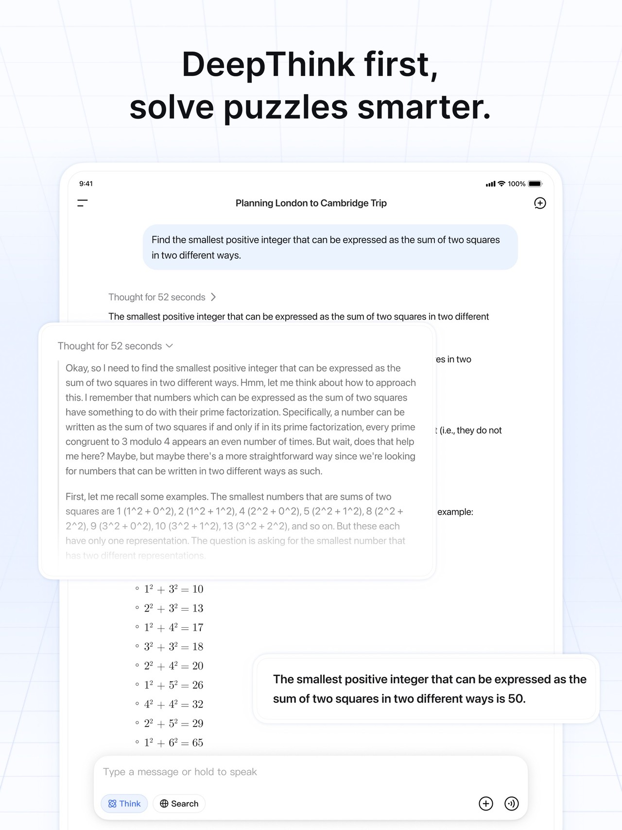 DeepSeek - AI Assistant iPad screenshot 4