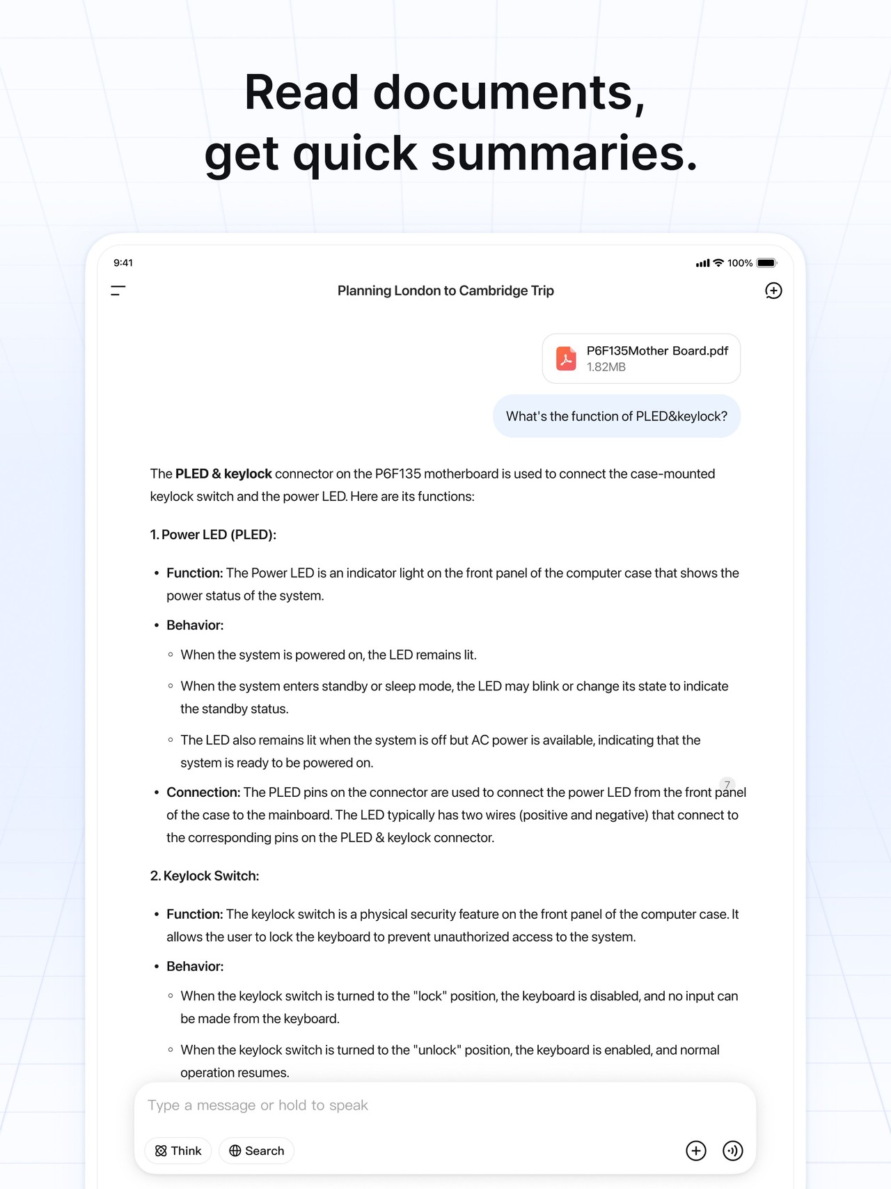 DeepSeek - AI Assistant iPad screenshot 5