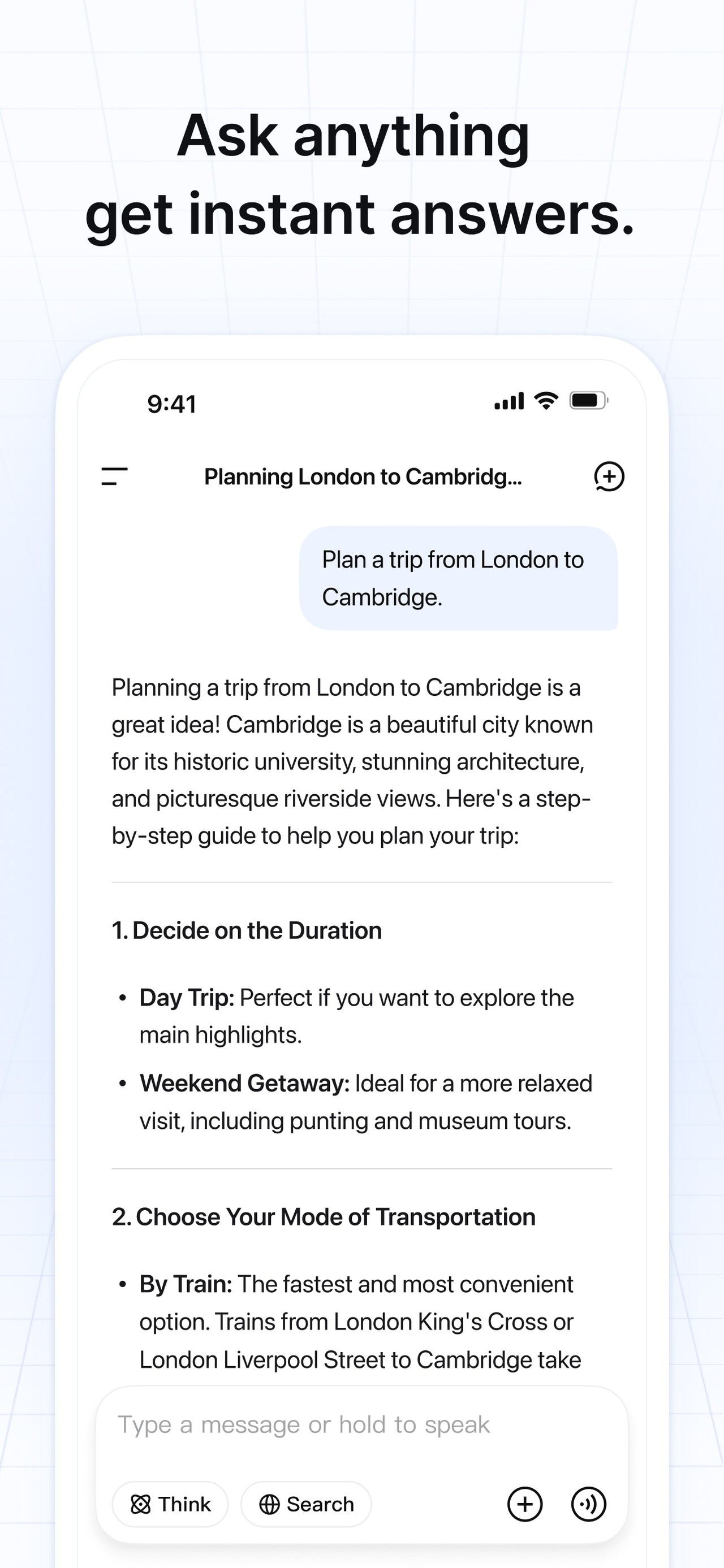 DeepSeek - AI Assistant iPhone screenshot 2