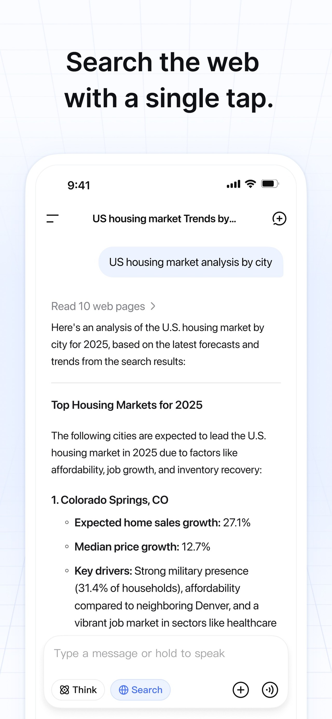 DeepSeek - AI Assistant iPhone screenshot 3