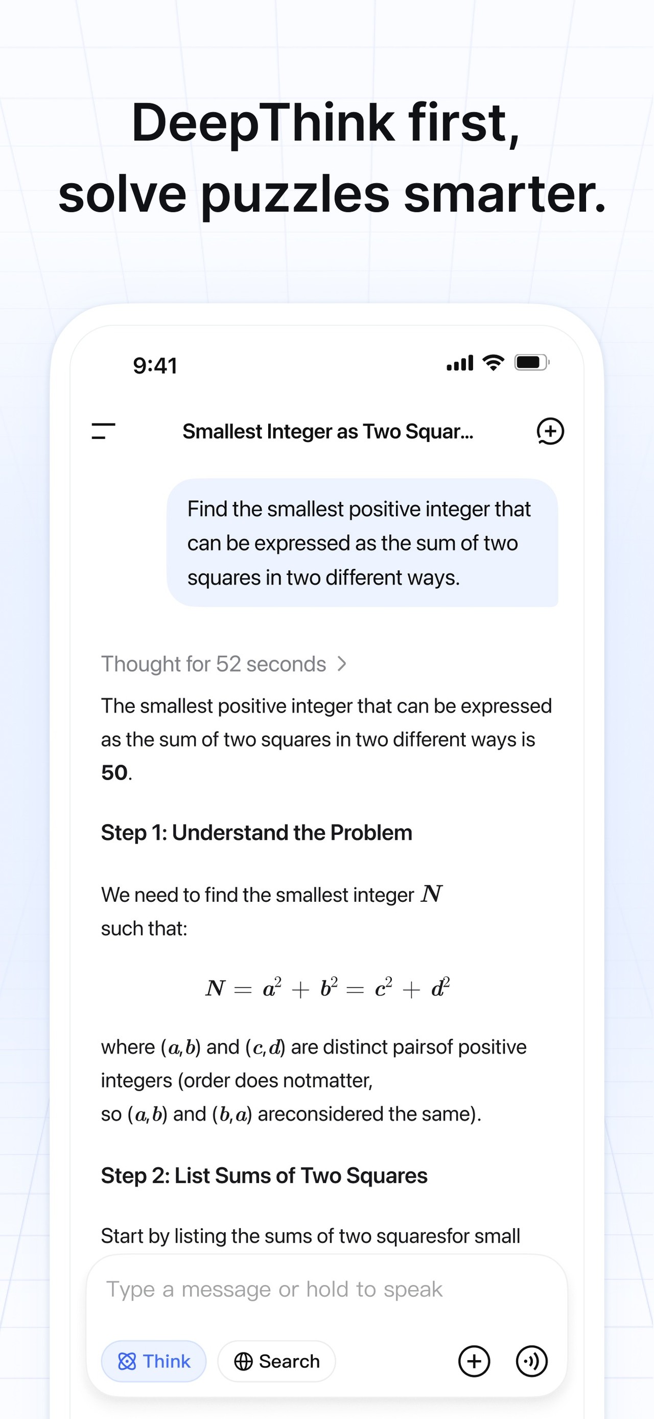 DeepSeek - AI Assistant iPhone screenshot 4