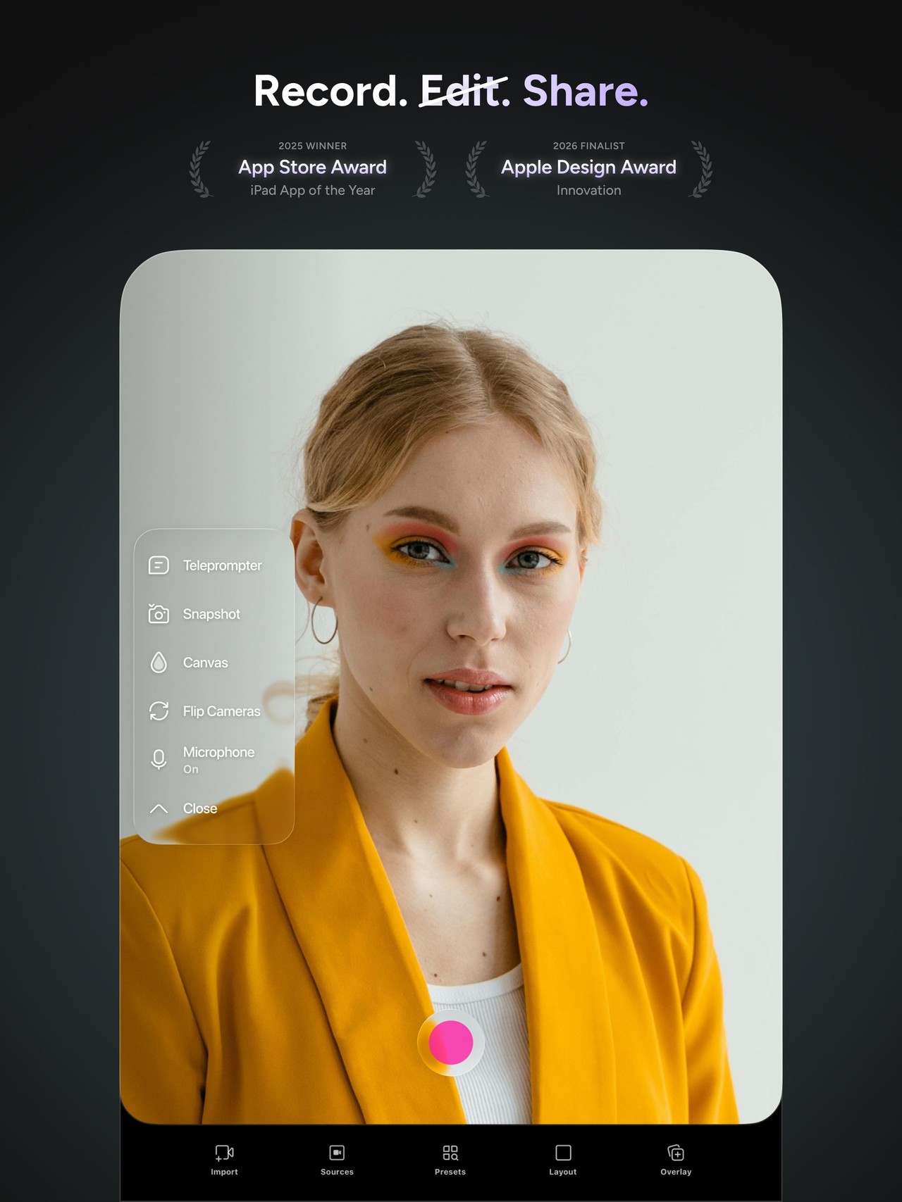 Detail: AI Video Editor iPad screenshot 1