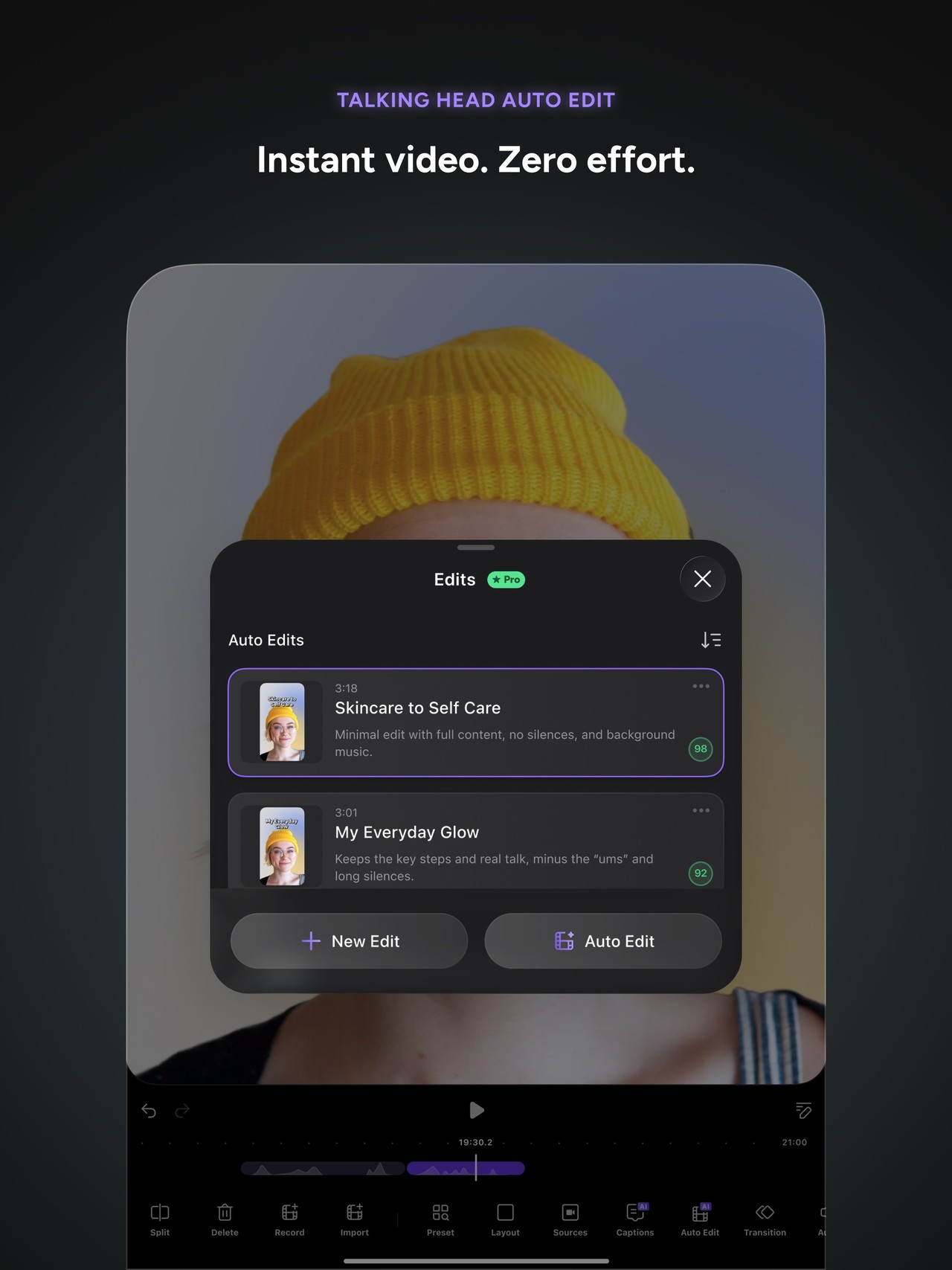 Detail: AI Video Editor iPad screenshot 3
