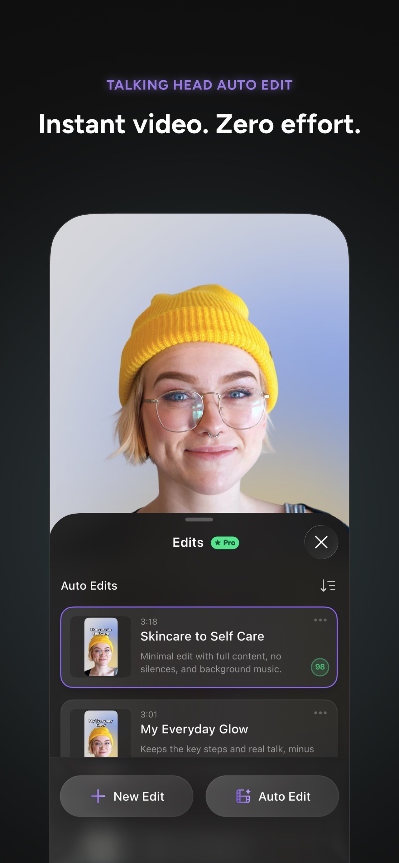 Detail: AI Video Editor iPhone screenshot 4
