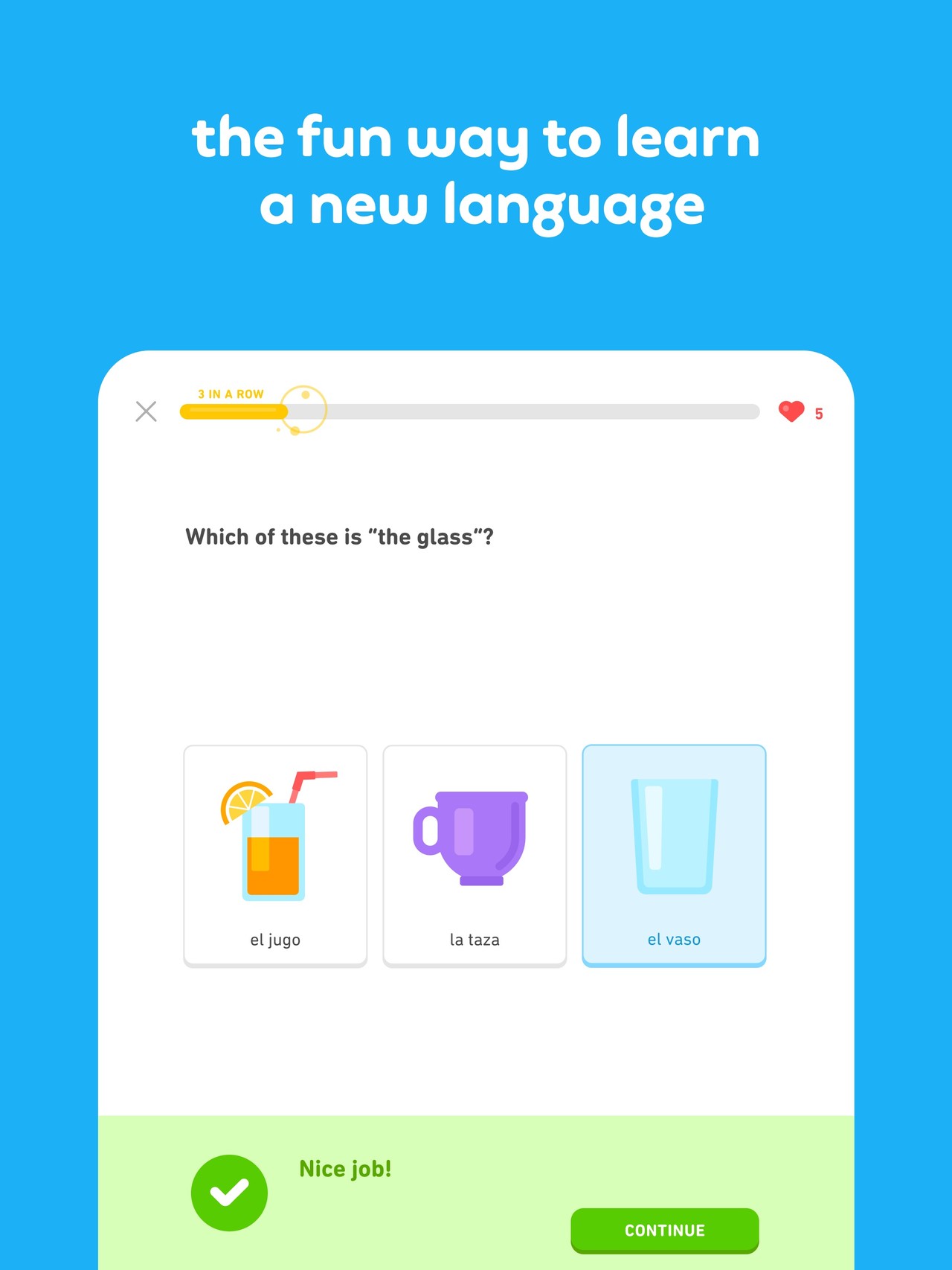 Duolingo: Language Lessons iPad screenshot 2