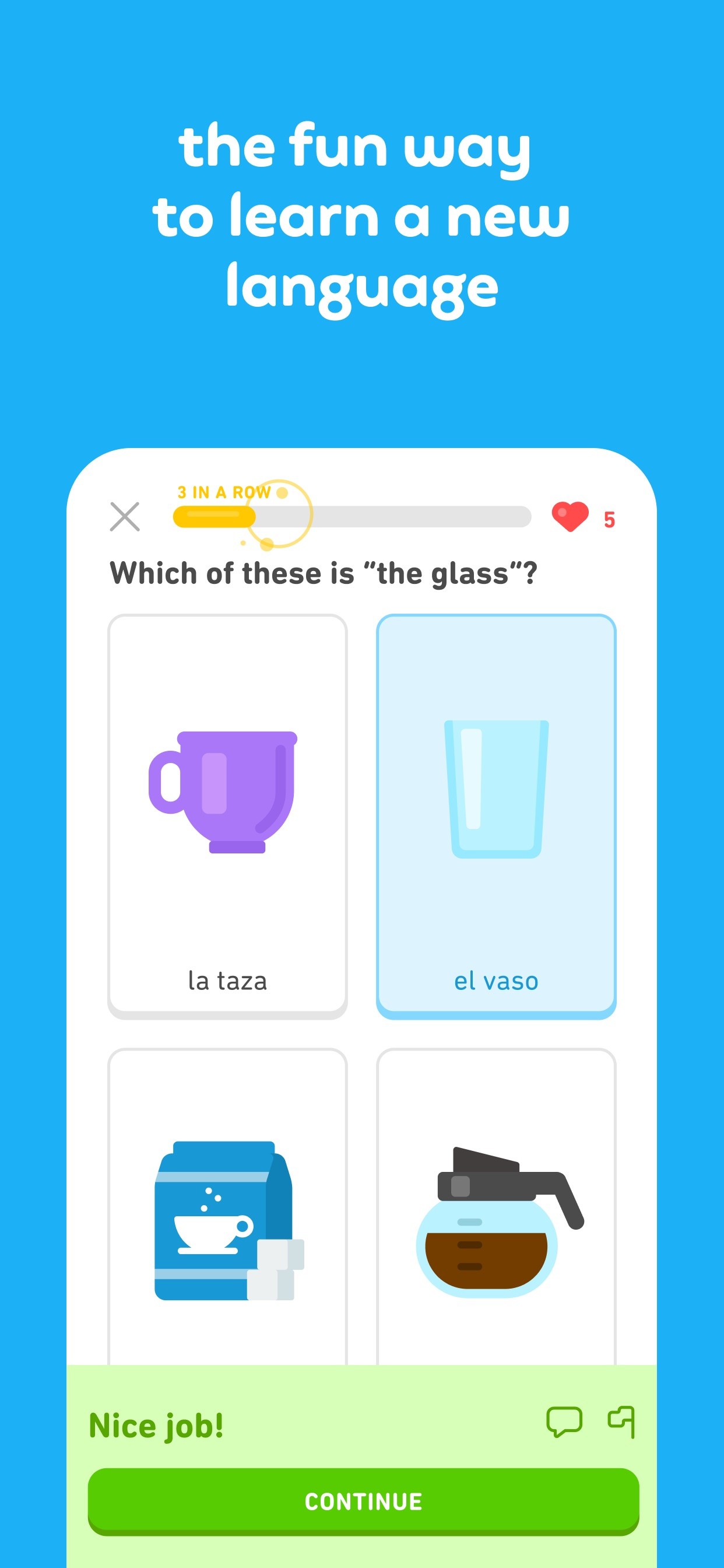 Duolingo: Language Lessons iPhone screenshot 2