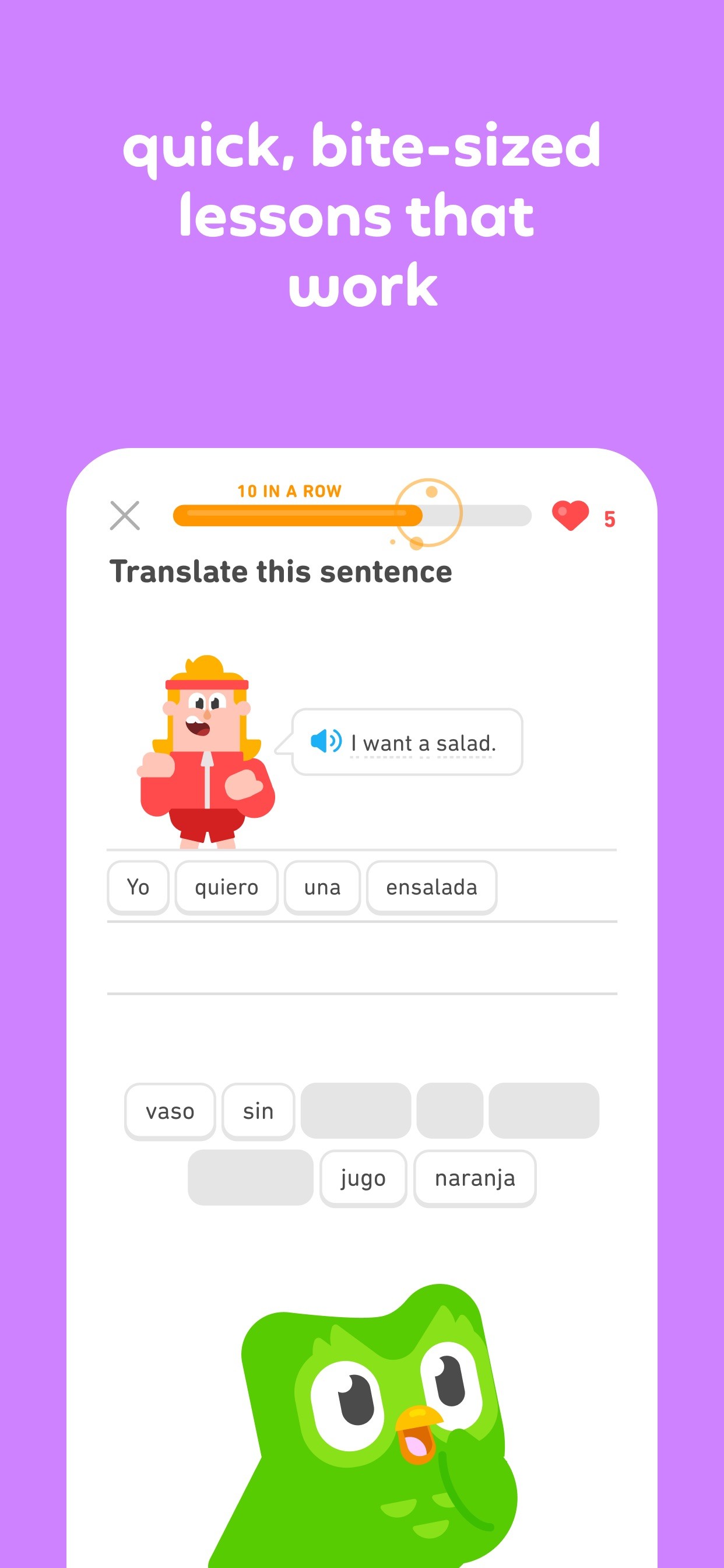 Duolingo: Language Lessons iPhone screenshot 3