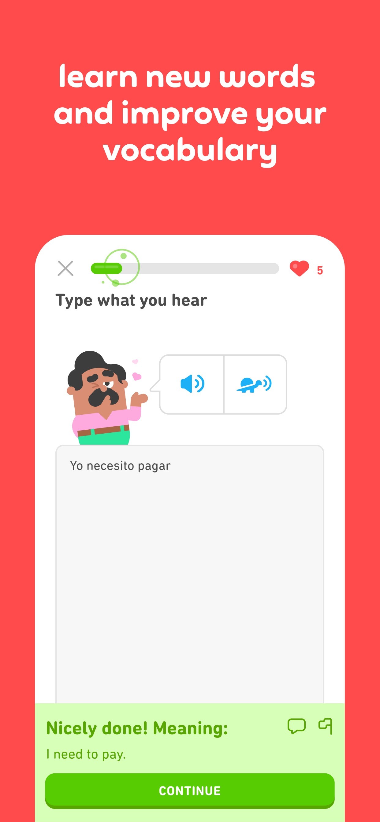 Duolingo: Language Lessons iPhone screenshot 5