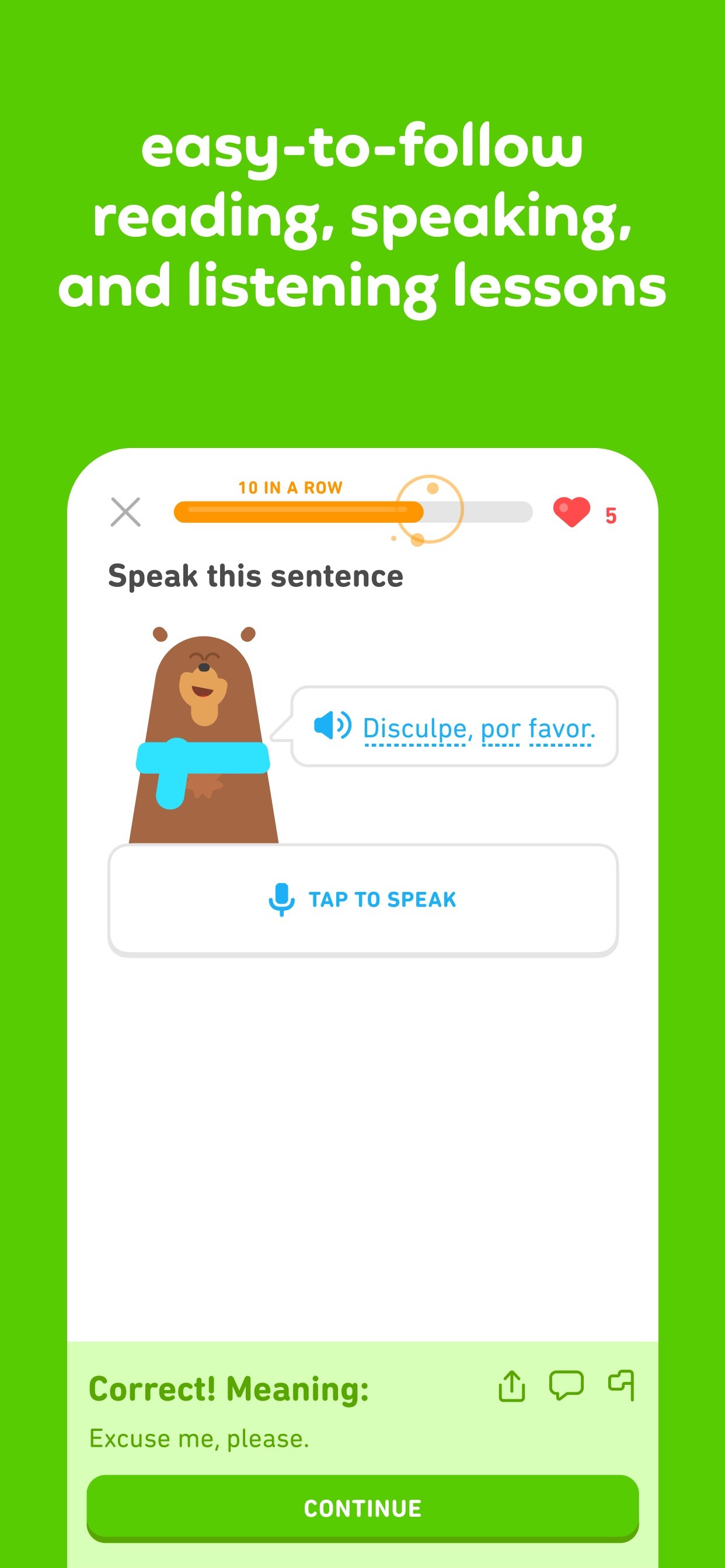 Duolingo: Language Lessons iPhone screenshot 6