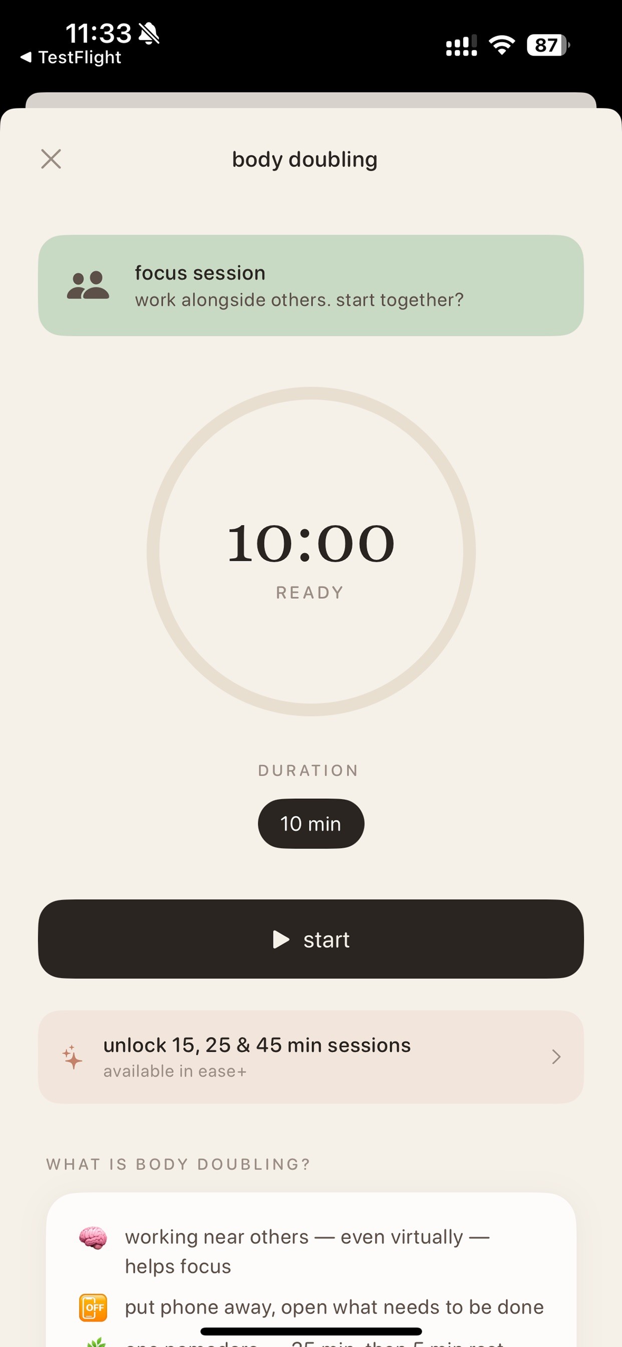 ease: habit tracker & journal iPhone screenshot 3