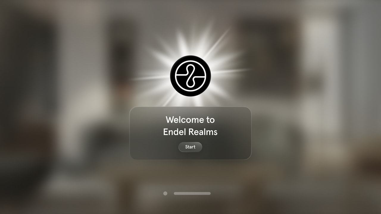 Endel: Focus & Sleep Sounds Apple Vision screenshot 1