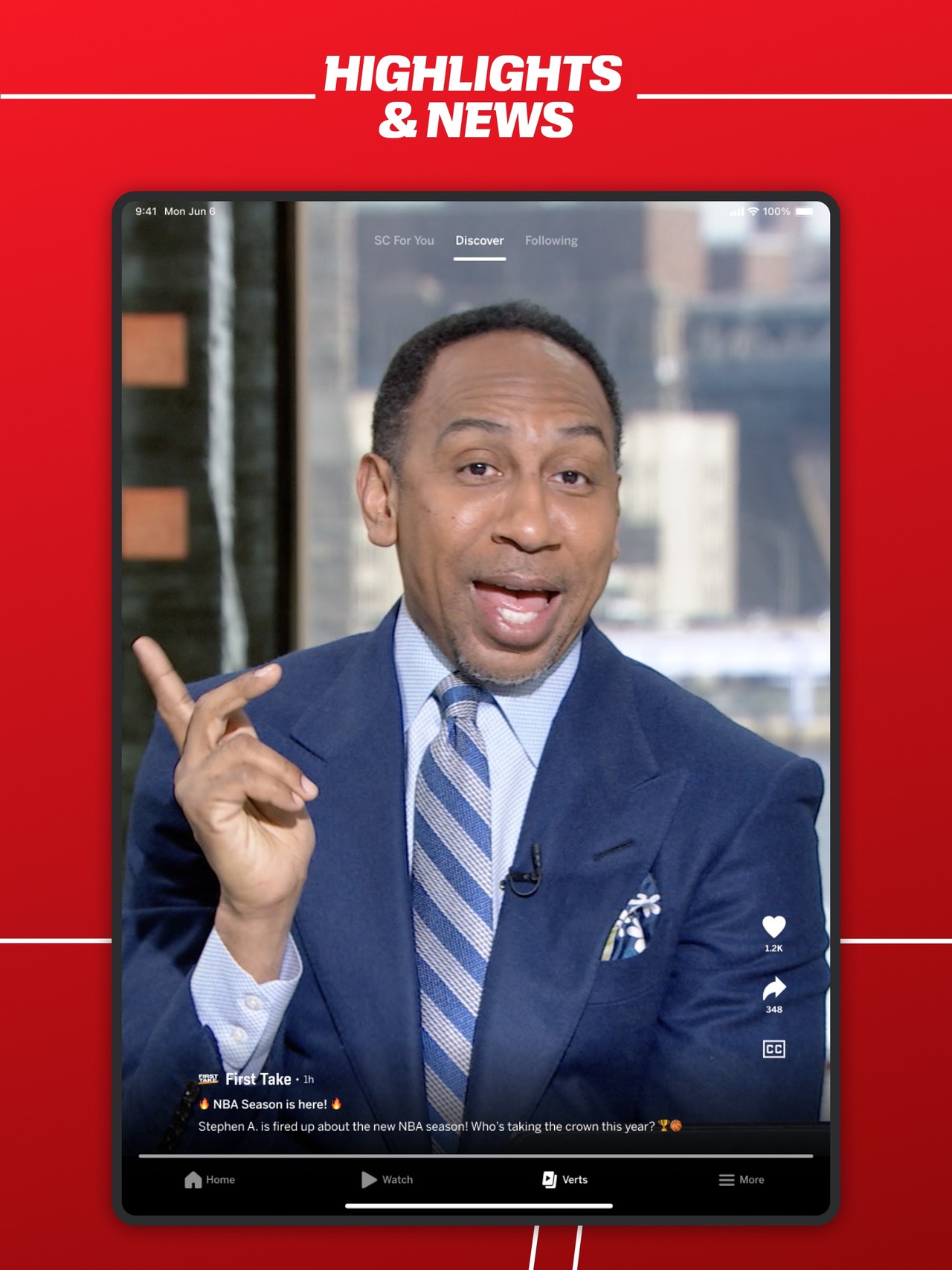 ESPN: Live Sports & Scores iPad screenshot 4