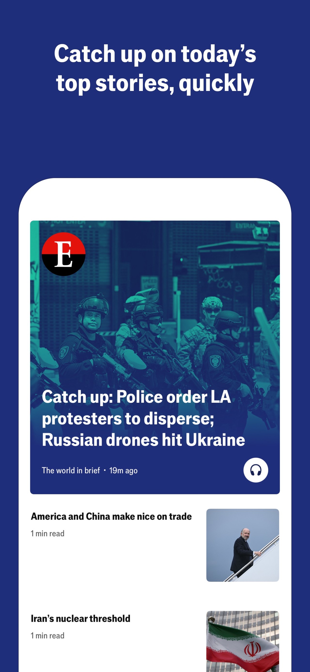 Espresso: World news in a shot iPhone screenshot 3
