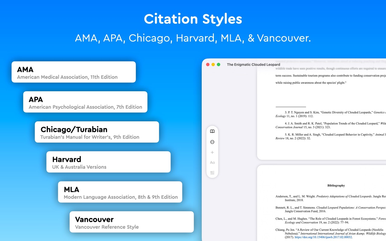 Essayist: Academic Writing App Mac screenshot 2