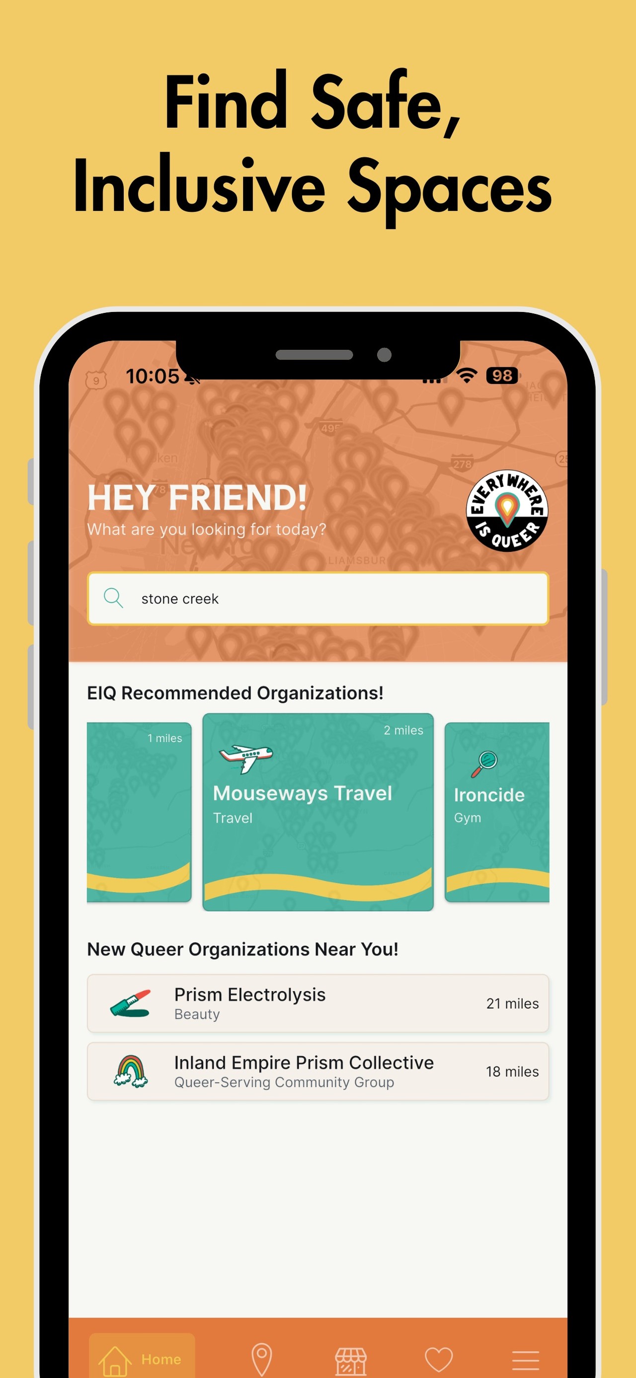 Everywhere Is Queer iPhone screenshot 1