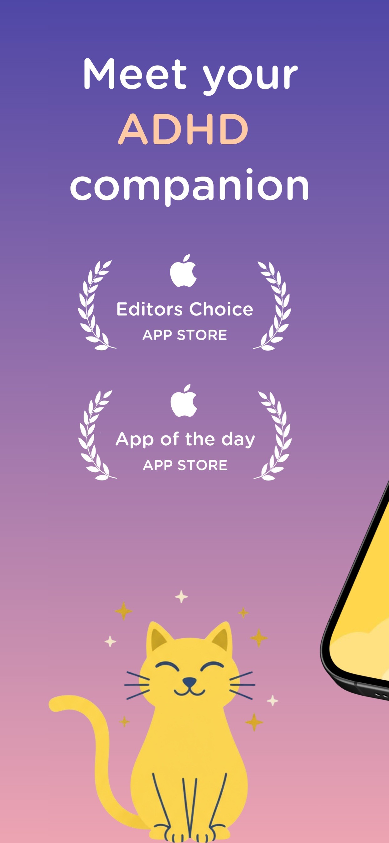 Evolve: Self-Care & ADHD Coach iPhone screenshot 1