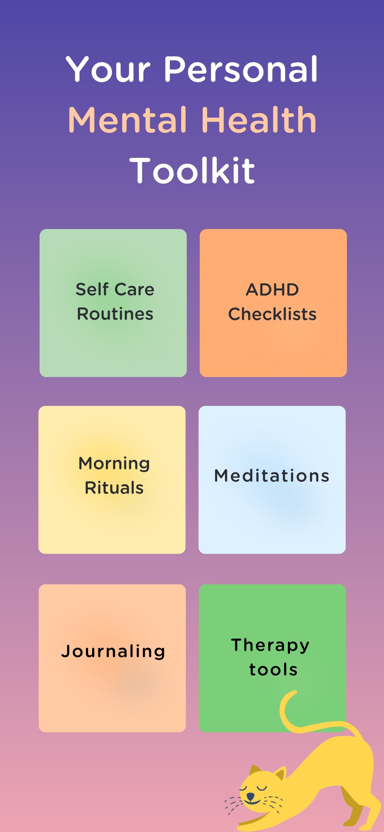 Evolve: Self-Care & ADHD Coach iPhone screenshot 5