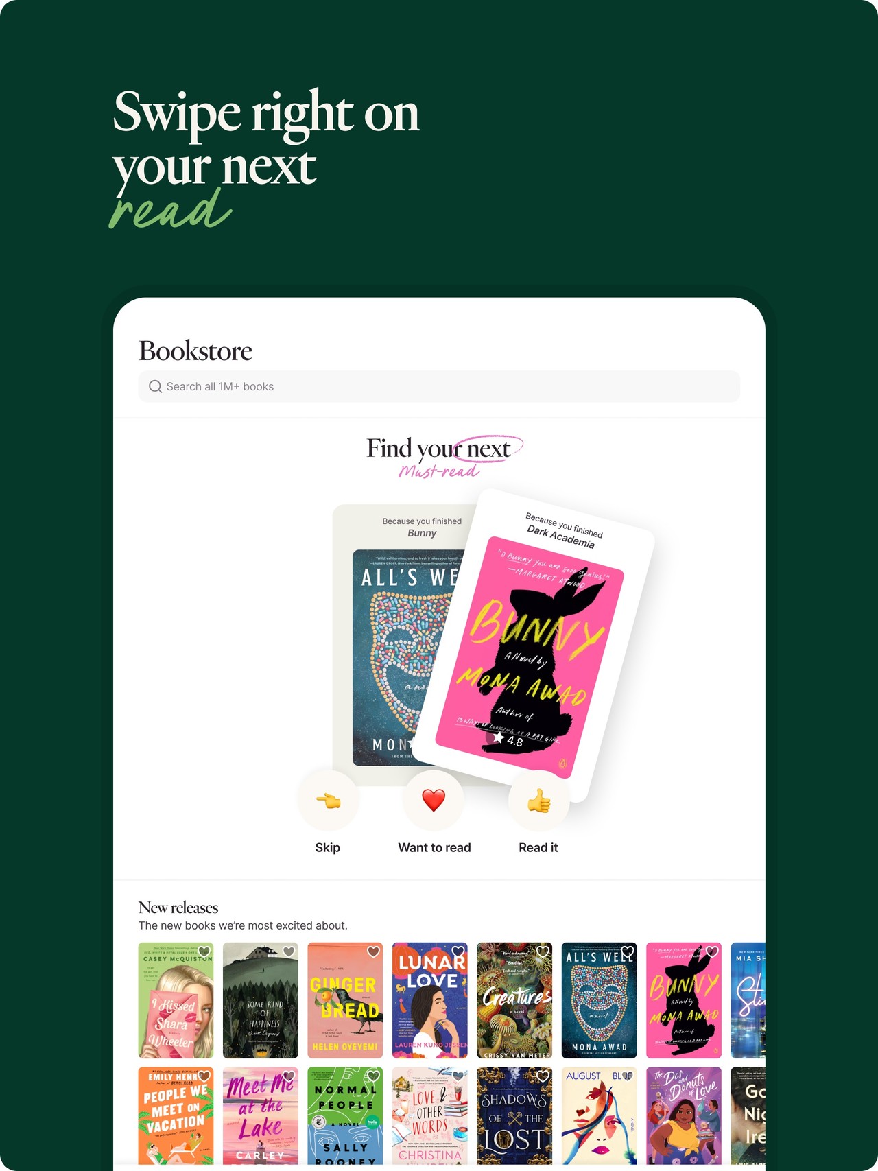 Fable: Track & Discuss Books iPad screenshot 2