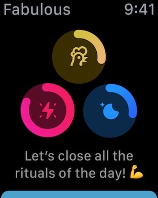 Fabulous: Daily Habit Tracker Apple Watch screenshot 5