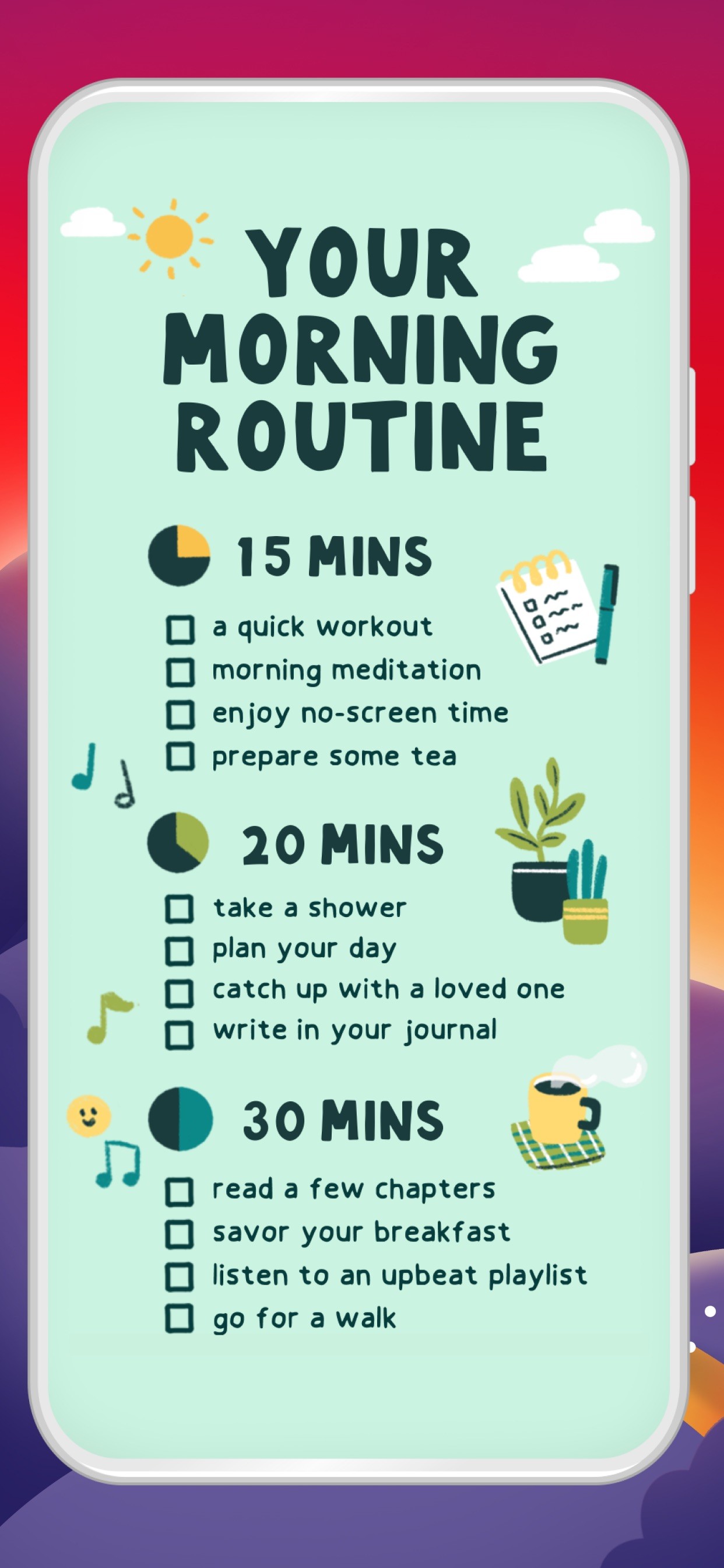 Fabulous: Daily Habit Tracker iPhone screenshot 2
