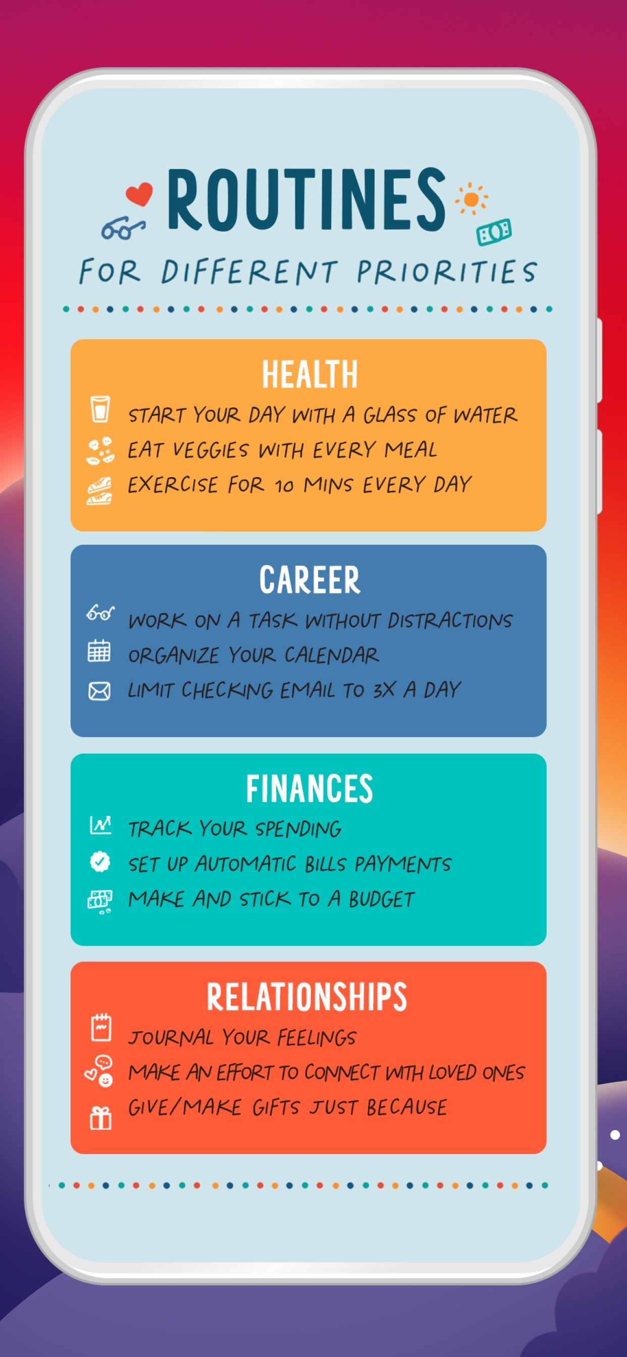 Fabulous: Daily Habit Tracker iPhone screenshot 5
