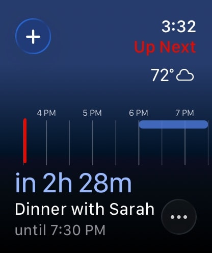 Fantastical Calendar Apple Watch screenshot 2