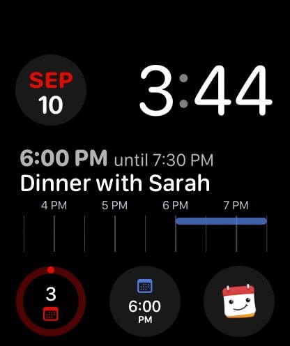 Fantastical Calendar Apple Watch screenshot 4