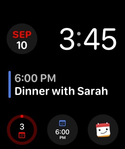 Fantastical Calendar Apple Watch screenshot 5