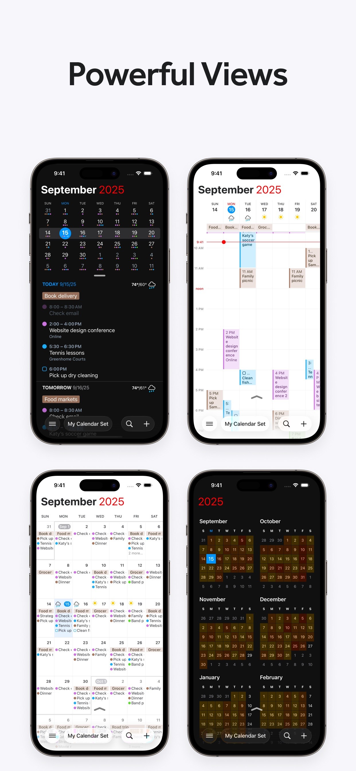 Fantastical Calendar iPhone screenshot 4