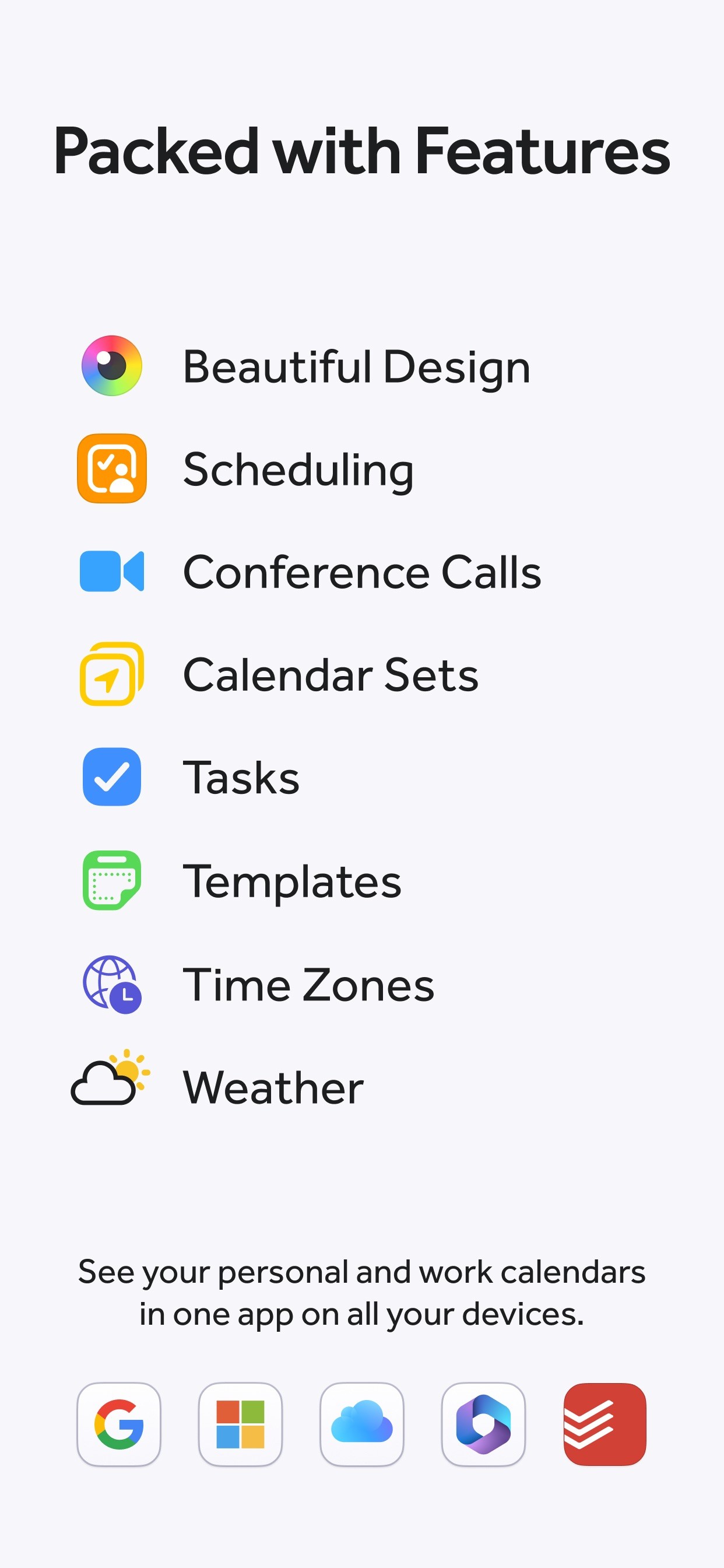 Fantastical Calendar iPhone screenshot 6