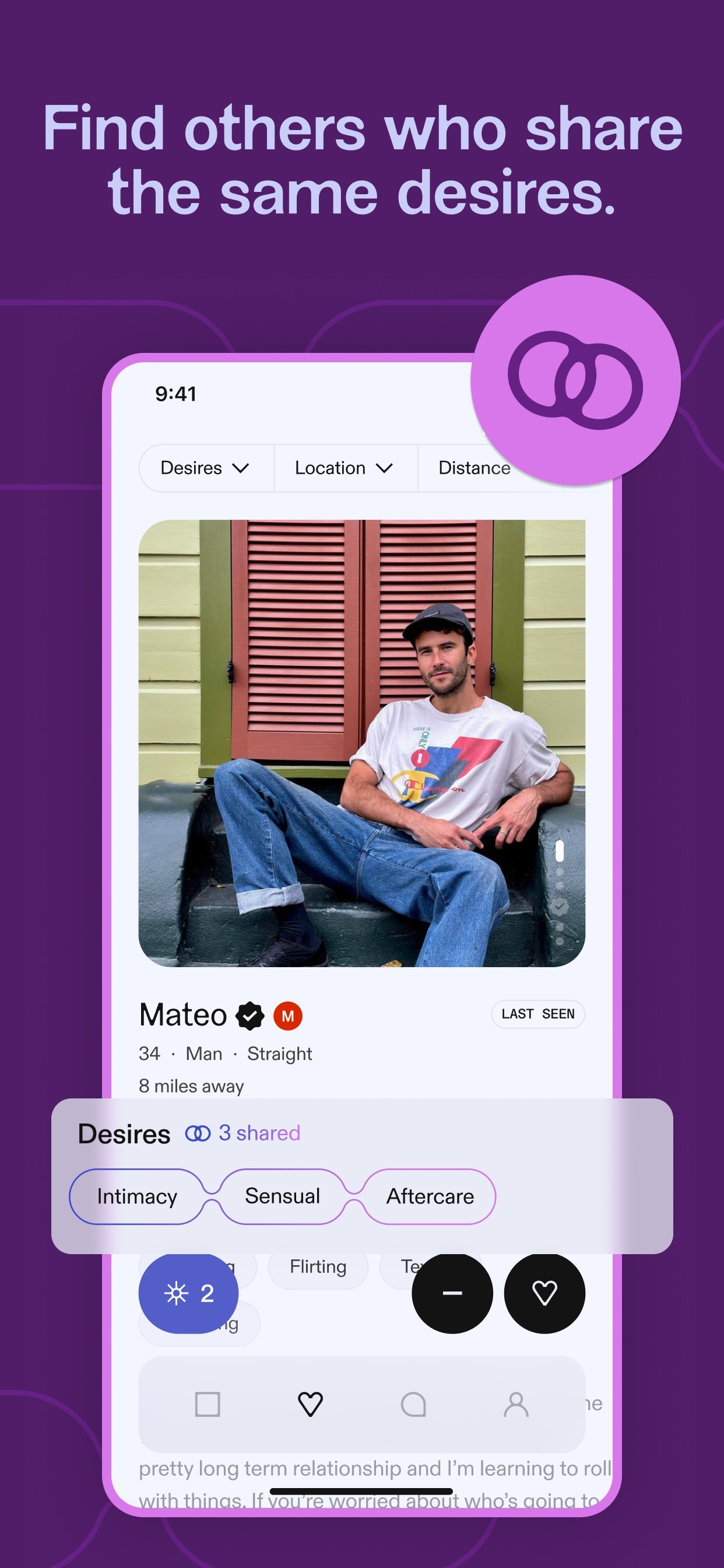 Feeld: Dating for the Curious iPhone screenshot 2